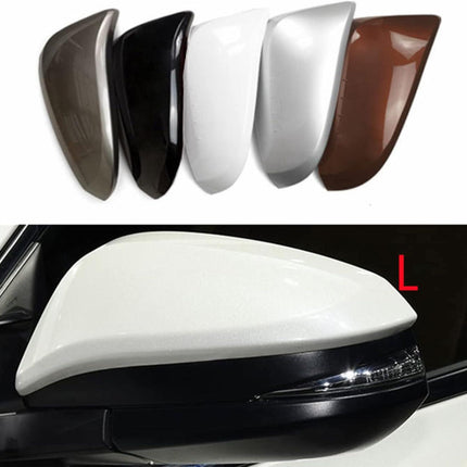 Side Rear View Mirror Cover Shell Holder Door Mirror Cap Housing Fit For To-yota RAV4 2013 2014 2015 2016 2017 2018 2019,Red Right Side.