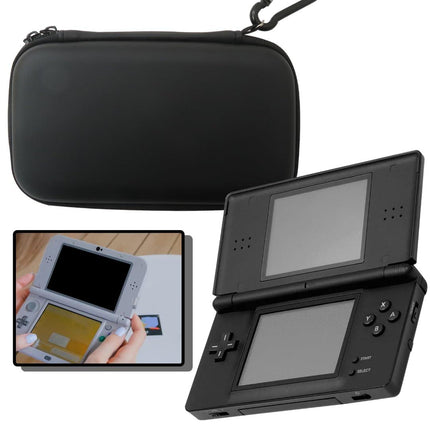 Protective Carrying Cases with Softly Lined Hard Shell Compatible for Nintendo 3DS, DS Lite, Black.