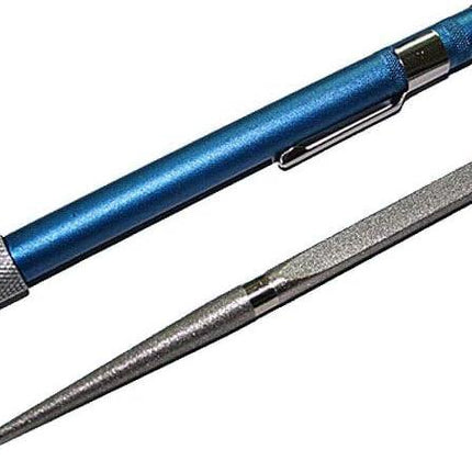 Serrated Knife Sharpening Serrated Sharpener Diamond Sharpening Stone Pen Stick Portable Pocket Diamond Knife Sharpener.