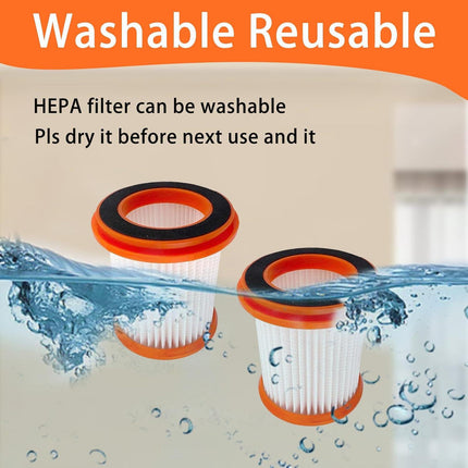 HEPA Filters for Voweek VW-VC08，for Moosoo XL618 Pro Vacuum Cleaner, 5 Pack Replacement Filter.
