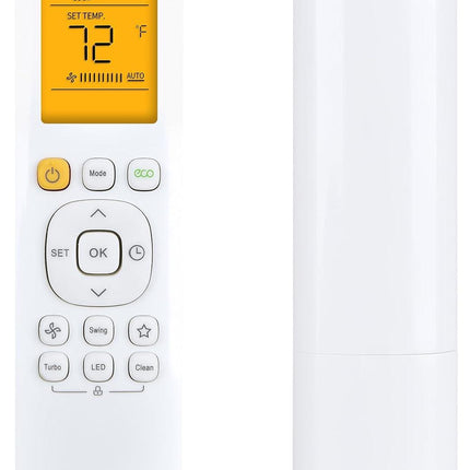 Replacement Remote Control Compatible with Pioneer 12,000 BTU 21.4 SEER2 Ductless Mini-Split Inverter+ Air Conditioner.