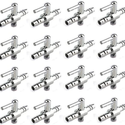 Aquarium Fish Tank Air Flow Control Lever Pump Single Way Valve, 16Pcs.