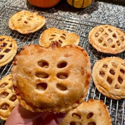 Fall Hand Pie Molds Apple, Acorn & Pumpkin, Fall Hand Pie Molds Set of 3, Mini Pie Mould Dough Press Mold Tool, Perfect Kitchen Tools Accessories for Hand Pies, Pierogi, Ravioli, Calzone & Empanada.