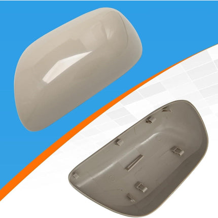 Door Rearview Mirror Cover Cap Housing Compatible For Toyota Corolla Accessories 2007 2008 2009 2010 2011 2012 2013(Silver Right).