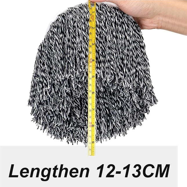 Spin Mop Refill for 360° Cotton Thread Mop Head Replacement - Round Cotton Thread Size Compatible Mop Head for Hardwood,Tile, Marble Floor (Color : B).