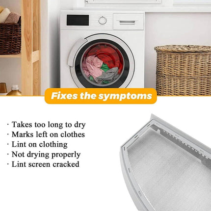 Replacement Lint Screen Filter for Hotpoint HTX21EASK0WW, HTX24EASK0WW, HTX24GASK0WW, HTX24EASK0WS, HTX24GASK0WS Dryer.