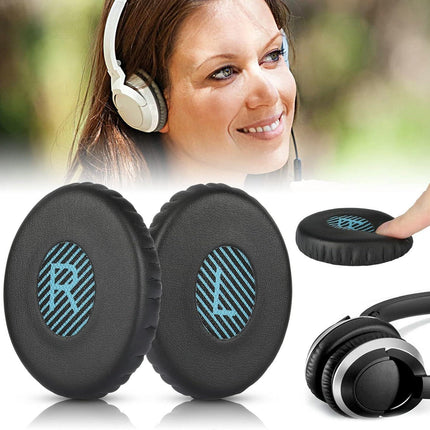 Replacement Ear Pads for Bose Sound True & SoundLink Wireless Headphones Memory Foam On-Ear Headphone Earpads Cushions for Bose OE2 OE2i.