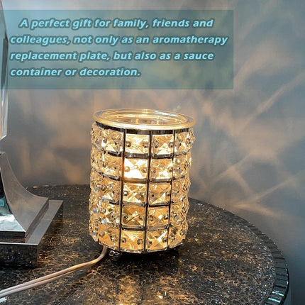 2Pcs Replacement Wax Warmer Dish for Electric Oil Aromatherapy Burner/Warmer, 4.5Inch Wax Melter Wax Warmer Replacement Dish Lamp Wax Tart Oil Warmer (4.5in/115mm), CMD00001.