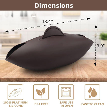 Silicone Bread Maker, Silicone Bread Bowl Loaf Pan for Homemade Baking Bread.