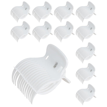 Hair Roller Clips Set - Curling Clips for Hot Rollers and Curlers (12 Pcs).