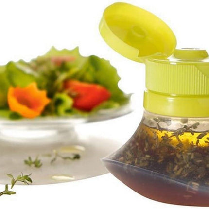 Portable Salad Dressing Containers set of 3- Silicone Squeeze Bottle Leak Proof Cap Kitchen Tool Mini Food Storage Containers Small Dip Condiment.
