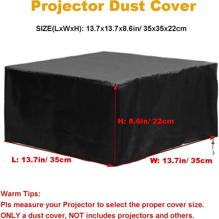 Projector Dust Cover Waterproof Outdoor Movie Video Covers for Ceiling Mounted Universal Projectors.