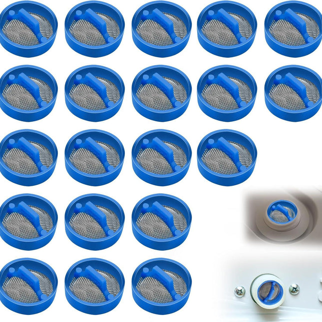 20Pcs Washing Machine Water Filter, Inlet Valve Filter Hose Washer with Screen Inline.