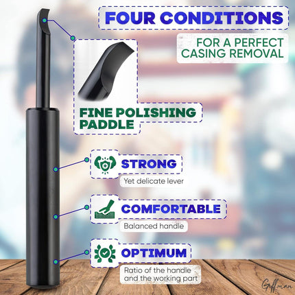 1Pcs Watch Back Remover Tool - Watch Adjustment Tool Kit Mini Pry Bar Watch Screwdriver Set Watch Link Remover Tool for Watches - GUFFMAN Watch Repair Tools Pry Tool Black Watch Tools Case Back Opener.