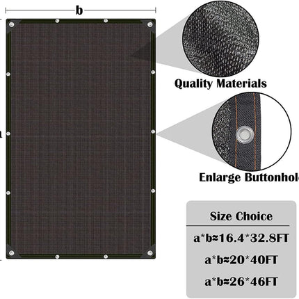 Leaf Net Pool Cover,Protective Mesh Cover with Reinforcement Edge and Rope,All-Weather Outdoor Cover for Inground and Above Ground Swimming Pools, Cuttable Rectangle Shape (12x24ft).