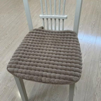 Set of 4 Chair Cushion with Ties for Dining Chairs [45x47cm] Non Slip Kitchen Dining Chair Pad and Seat Cushion with Machine Washable(@6).