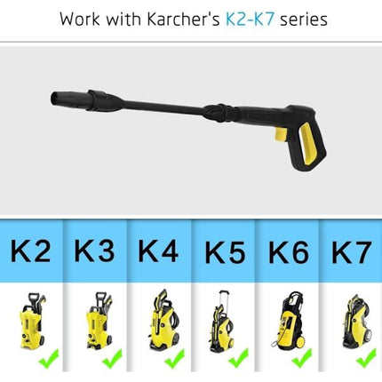 Compatible with Karcher K2 K3 K4 K5 K6 K7 High Pressure Washer Gun.