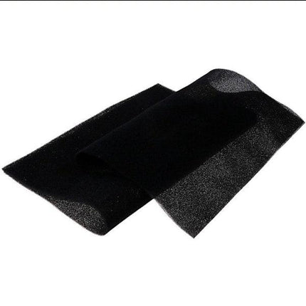 Universal Activated Carbon Filter 500x400x3mm Black for Kitchen Hoods.