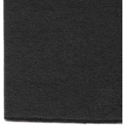 Universal Activated Carbon Filter 500x400x3mm Black for Kitchen Hoods.