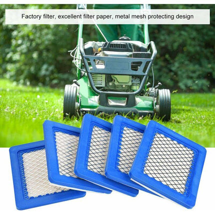 Briggs Stratton 491588 Air Filter - 5-pack Replacement Filters for Lawn Mowers.