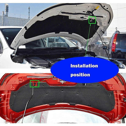 Nissan Qashqai J11 NV200 Compatible Bonnet Rod Support Holder Clip Clamp Bracket.