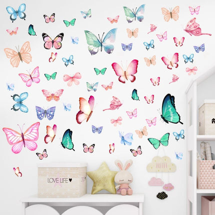 Luminous Butterfly Wall Decoration DIY Wall Decor for Kids Room Princess Room Nursery.