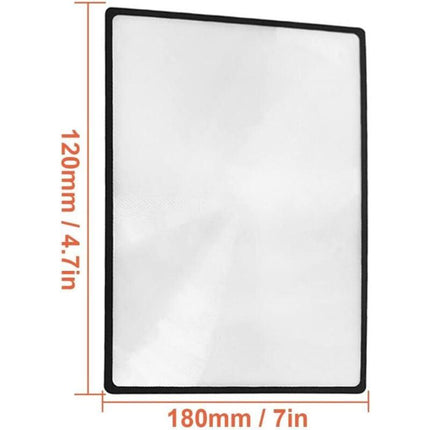 3X (300%) Fresnel Magnifying Glass Sheet - 3 Pieces, 4.70.