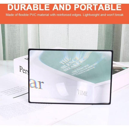 3X (300%) Fresnel Magnifying Glass Sheet - 3 Pieces, 4.70.