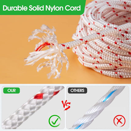 Replacement Starter Pull Cord (3.5mm) — 10 Meters (10M) — Compatible with Husqvarna, STIHL, and Craftsman.