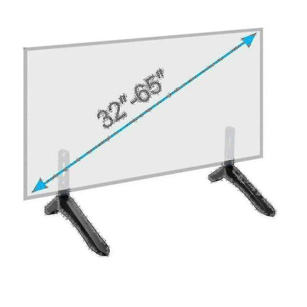 Universal TV Stand Tabletop Stand for 32-65 Inch TV.