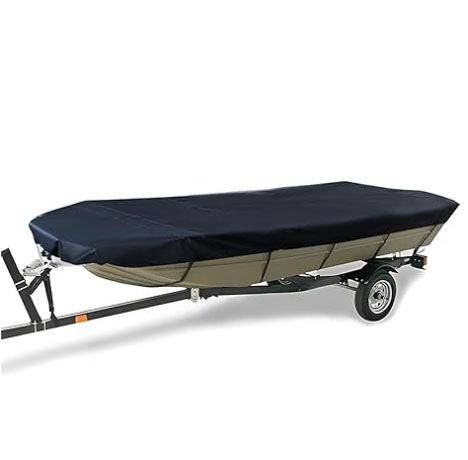 20-22FT：700cm*320cm Boat Cover Trailerable Marine Grade 210D grey.