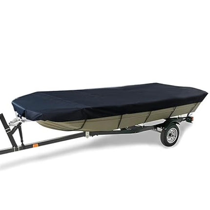 Square Boat 17-20FT (625cm × 360cm):Boat Cover Trailerable Marine Grade 210D grey.