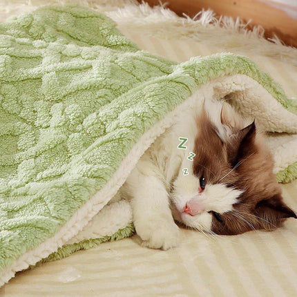Pet Mat - Soft Pet Blanket - Warm Plush Blanket for Dogs and Cats - Comfortable & Cozy Sleep Blanket - 55*45cm.