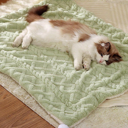 Pet Mat - Soft Pet Blanket - Warm Plush Blanket for Dogs and Cats - Comfortable & Cozy Sleep Blanket - 55*45cm.