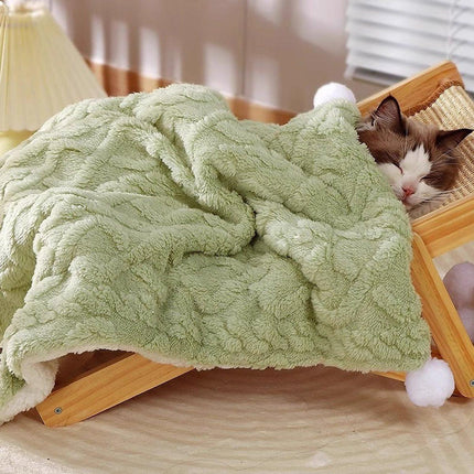 Pet Mat - Soft Pet Blanket - Warm Plush Blanket for Dogs and Cats - Comfortable & Cozy Sleep Blanket - 55*45cm.