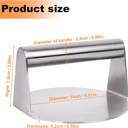 Patty Press - 5.5" Hamburger Press - Beef Patty Press Equipment.