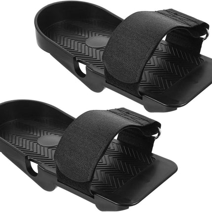 1 Pair Adjustable Flat Pedals - For Rowing Machines, Non-Slip Training Equipment - Indoor Fitness - Comfortable Pedal Design - Perfect for Home Workouts - Joint-Friendly Performance.