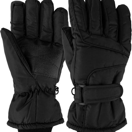 Gloves - Winter Ski Gloves - Warm Gloves - Non-slip Thick - Waterproof - Suitable for Cold Weather - Cycling Gloves - Size S/M.