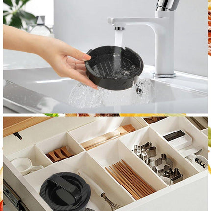3-in-1 Hamburger and Hamburger Press - Hamburger Mold - Non-stick, Durable Patty Maker for Stuffed Burgers and Sliders - Easy to Clean - Black.