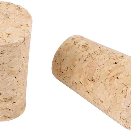 10 pcs tapered corks made of natural cork, wooden wine/beer bottle stopper, cork, natural cork.