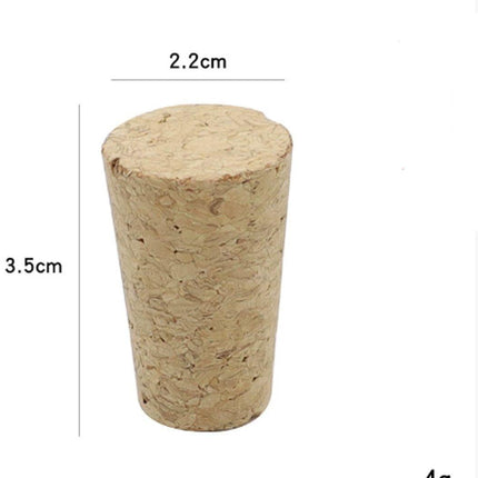 10 pcs tapered corks made of natural cork, wooden wine/beer bottle stopper, cork, natural cork.