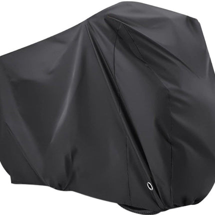 Bicycle Cover - Waterproof Bicycle Cover for 1 Bicycle - Mountain Bike Cover - Rainproof - Dustproof - Sun-Repellent - Dustproof - Waterproof - Sunshade - Cover Fabric - Black - L.