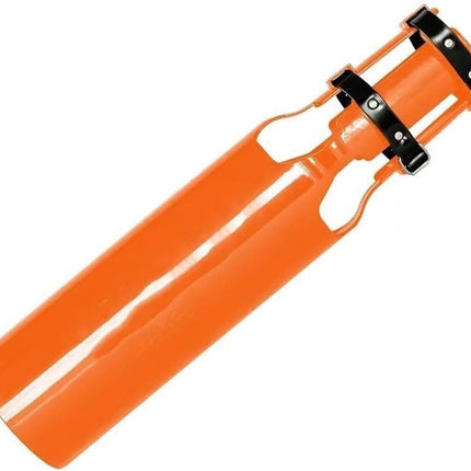 Leaf Blower Booster - Airflow Booster for Leaf Blowers - Turbine Nozzle with Extended Airflow Accelerator - Powerful Leaf Blower for Lawn and Driveway (1 Piece, Orange).
