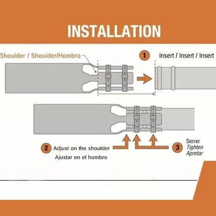 Leaf Blower Booster - Airflow Booster for Leaf Blowers - Turbine Nozzle with Extended Airflow Accelerator - Powerful Leaf Blower for Lawn and Driveway (1 Piece, Orange).