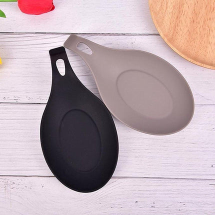 Kitchen Utensils - Set of 3 - Spoon Holder - Spoon Mat - Kitchen Storage Rack - Kitchen Accessories - Made of Silicone - Suitable for wooden, silicone and metal teaspoons, etc..