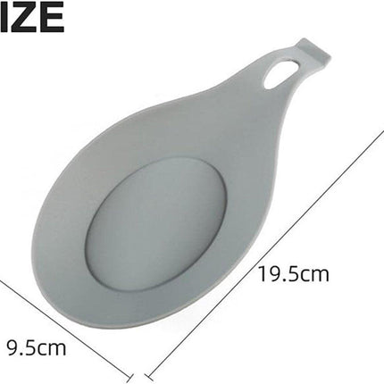 Kitchen Utensils - Set of 3 - Spoon Holder - Spoon Mat - Kitchen Storage Rack - Kitchen Accessories - Made of Silicone - Suitable for wooden, silicone and metal teaspoons, etc..