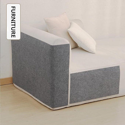 Premium Cat Scratching Mat - Couch Cushions - Strong adhesion, for ultimate fun for your cat - Protects your furniture, lets your cat have fun (Dimensions: 30x30 cm, Off-white, Pack of 2).