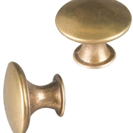 Cabinet Door Handles - Brass Door Handles - Antique Brass Handles - Cabinet Handles - 20 Items.