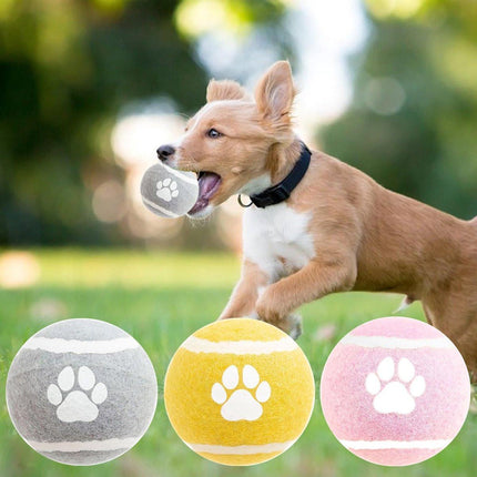 Dog Toys - 3-pack - Dog Puzzle - Interactive - sturdy elastic felt dog balls for retrieving - interactive dog toy.