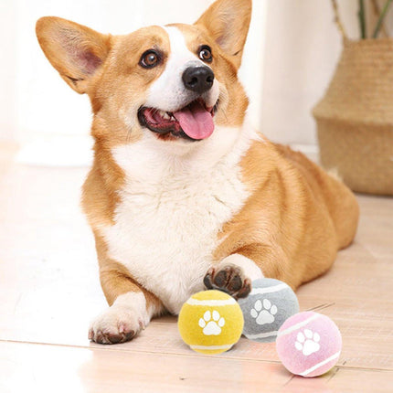 Dog Toys - 3-pack - Dog Puzzle - Interactive - sturdy elastic felt dog balls for retrieving - interactive dog toy.